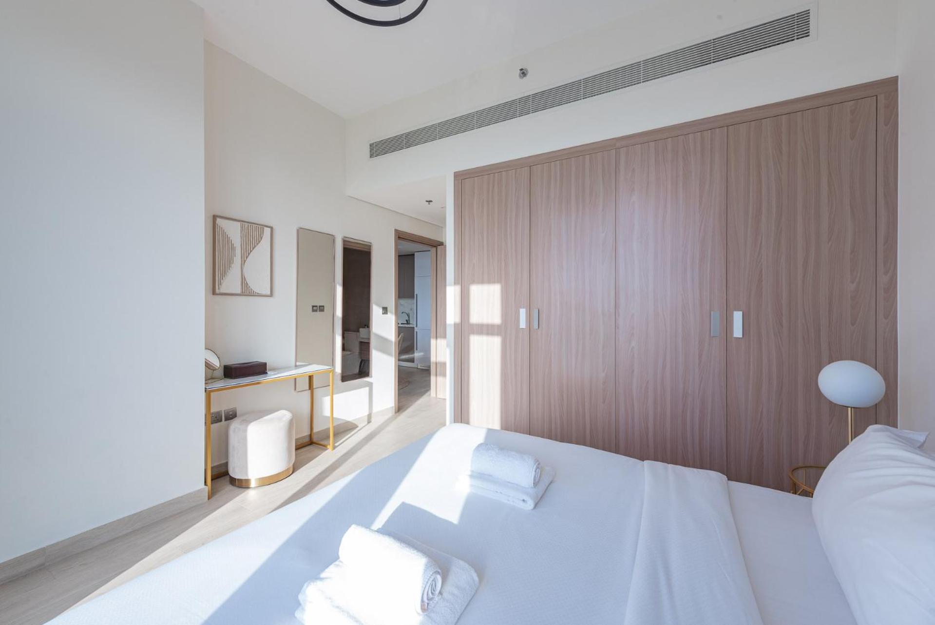 Cozy & Convenient 1Br Haven In Al Jaddaf Apartment Dubai Ngoại thất bức ảnh