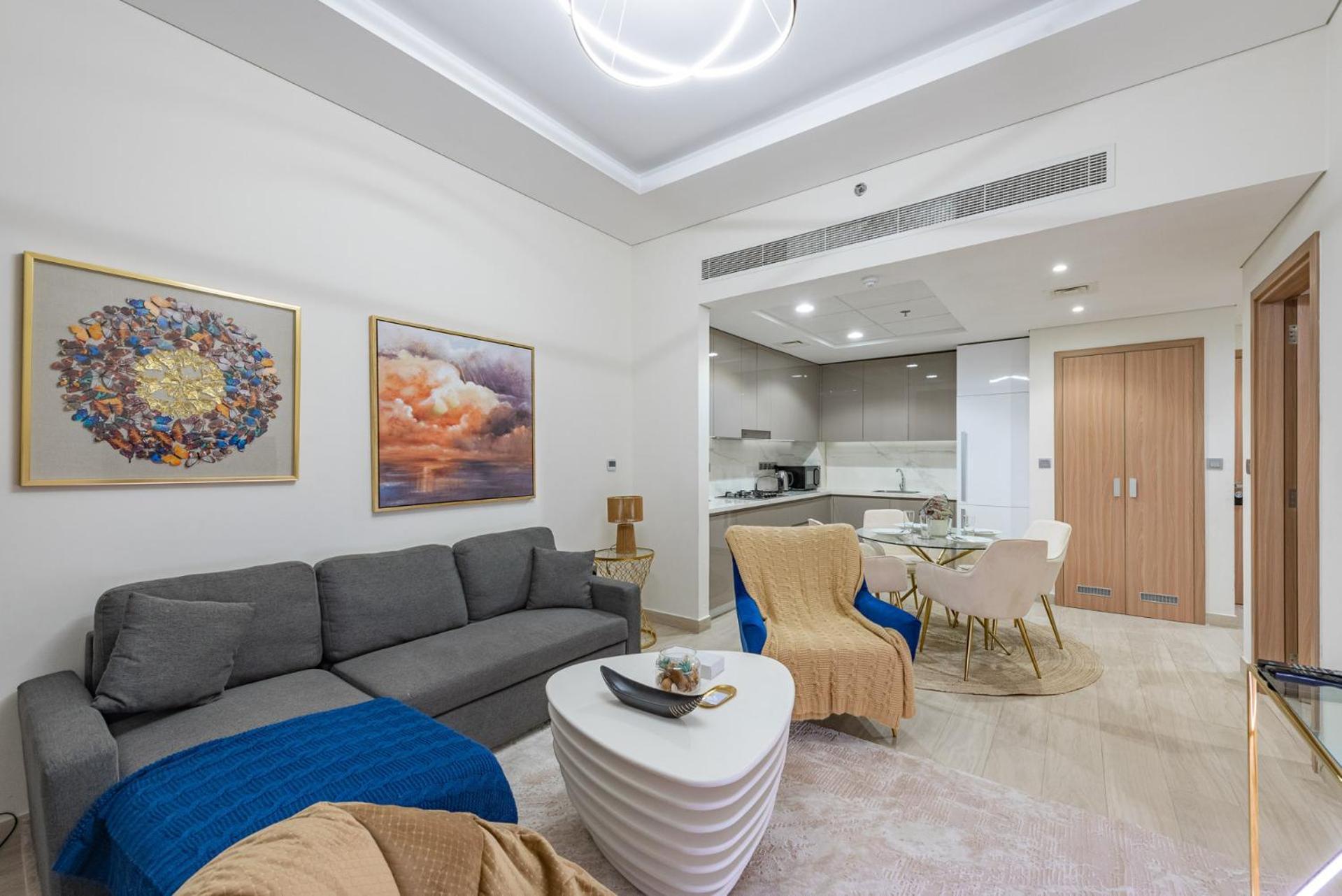 Cozy & Convenient 1Br Haven In Al Jaddaf Apartment Dubai Ngoại thất bức ảnh