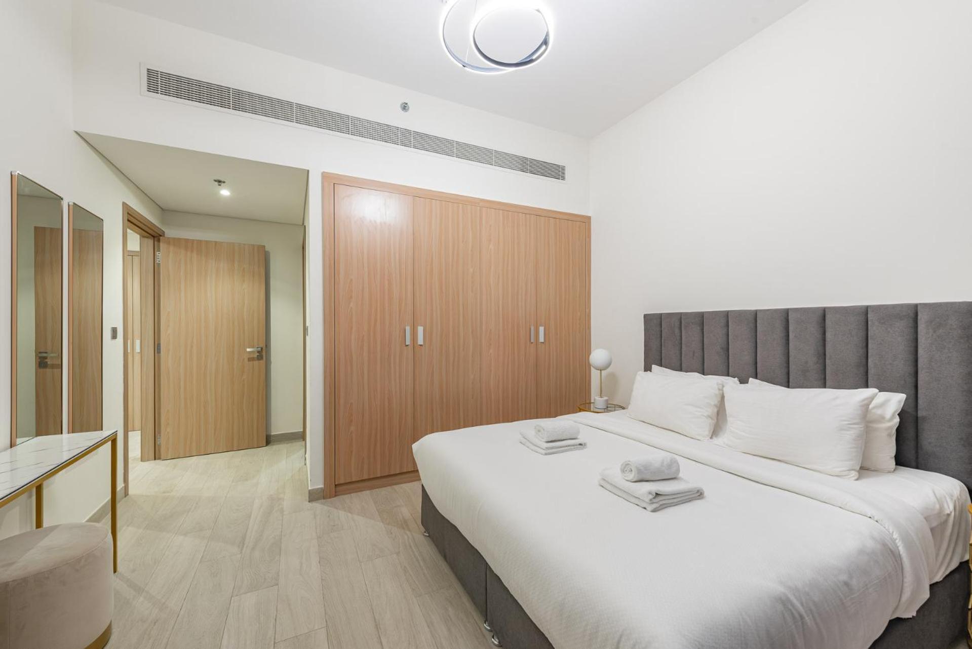 Cozy & Convenient 1Br Haven In Al Jaddaf Apartment Dubai Ngoại thất bức ảnh