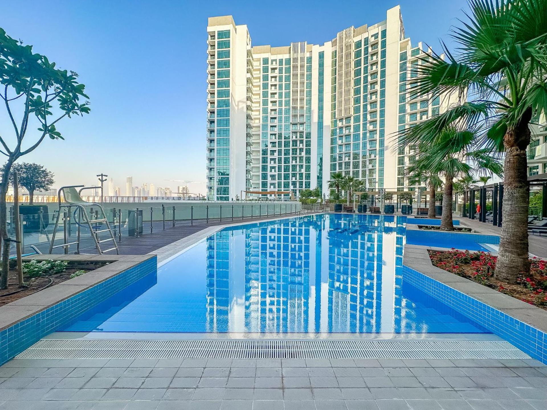 Cozy & Convenient 1Br Haven In Al Jaddaf Apartment Dubai Ngoại thất bức ảnh