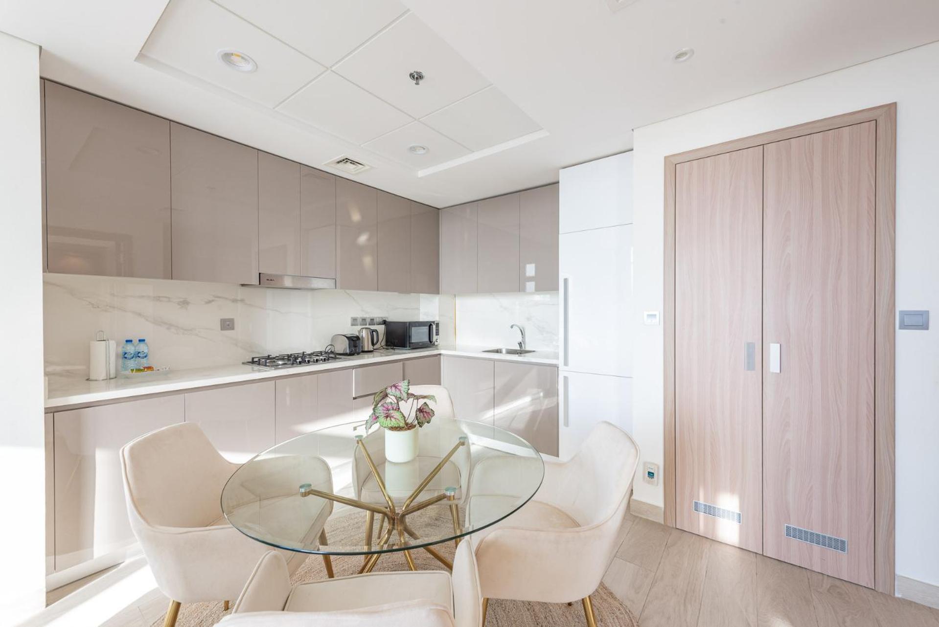 Cozy & Convenient 1Br Haven In Al Jaddaf Apartment Dubai Ngoại thất bức ảnh
